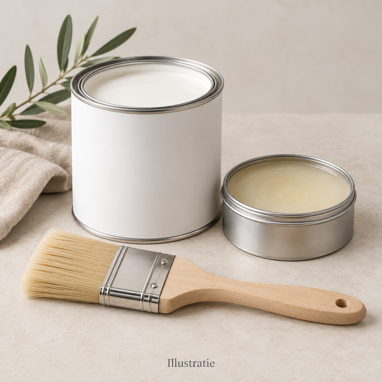 Annie Sloan Startpakket Pure white en Clear wax