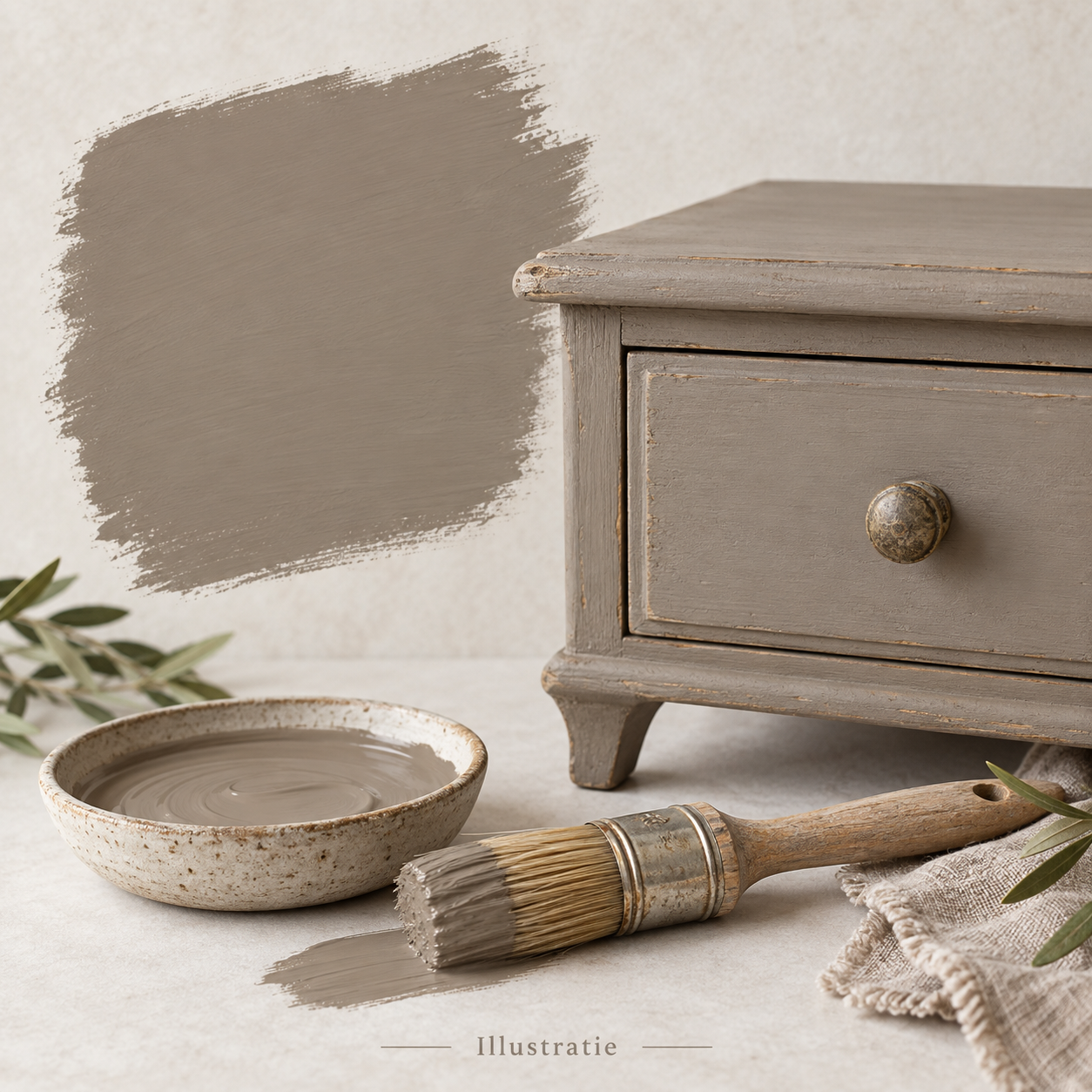 Annie Sloan kleur Country Grey van 5 - 12 december