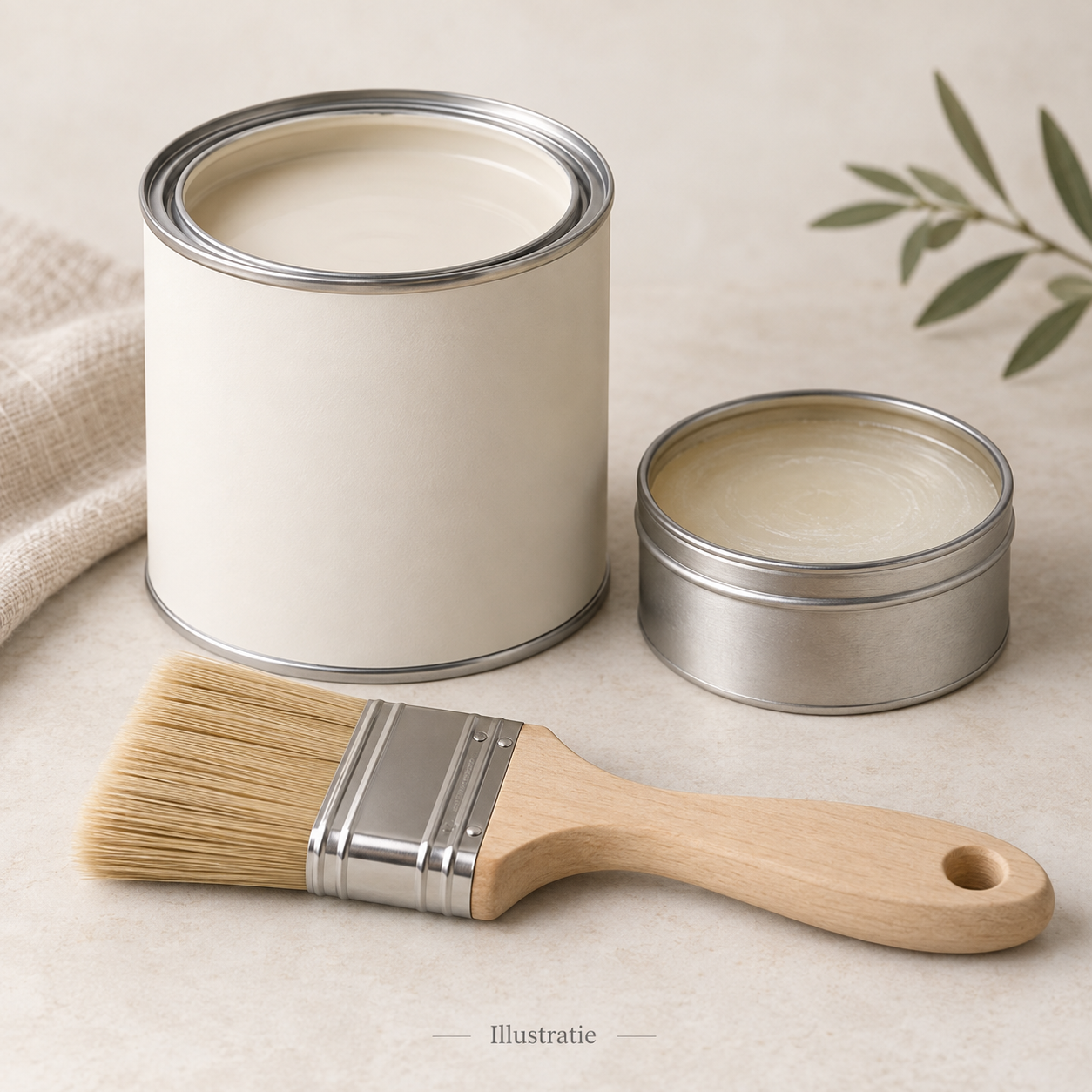 Annie Sloan Startpakket Old white en Clear wax Annie Sloan Startpakket Old white en Clear wax